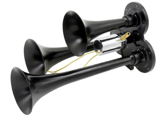 12V 24V Three-tube Truck Horn Electric Control Horn Modified Air Horn