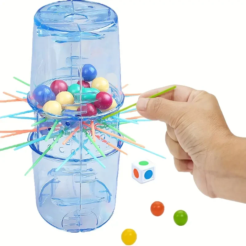 Colorful Don't Let the Ball Fall Game - Interactive Board Game