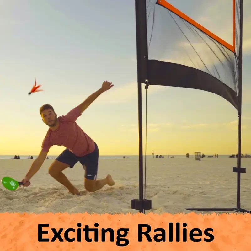 Multifunctional Paddle Ball Game Set with Net