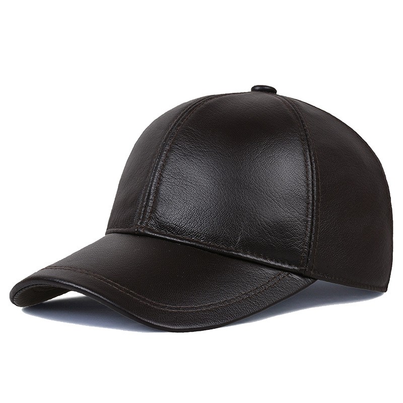 Spring And Autumn Middle-aged Dad Baseball Cap Sheepskin Old Man Cap