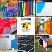 Cordless Spray Gun Paint Sprayer For Dewalt Battery