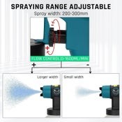 Cordless Spray Gun Paint Sprayer For Makita Battery