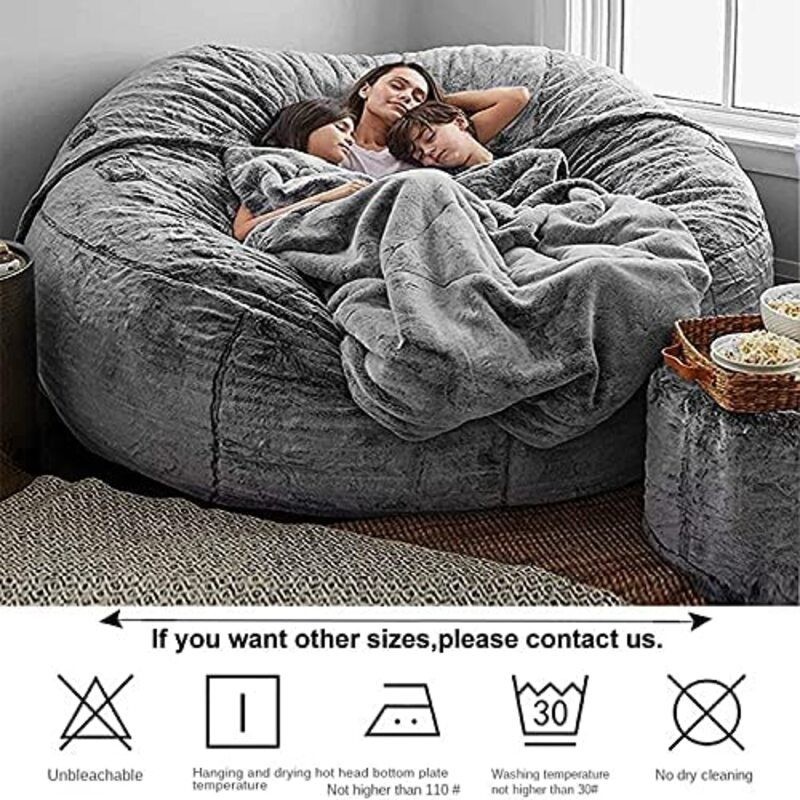 Bean Bag Cover Sofa Cushion Bed