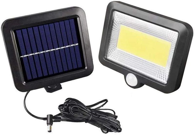 Outdoor Solar Lights Motion Flood Light 100 LED