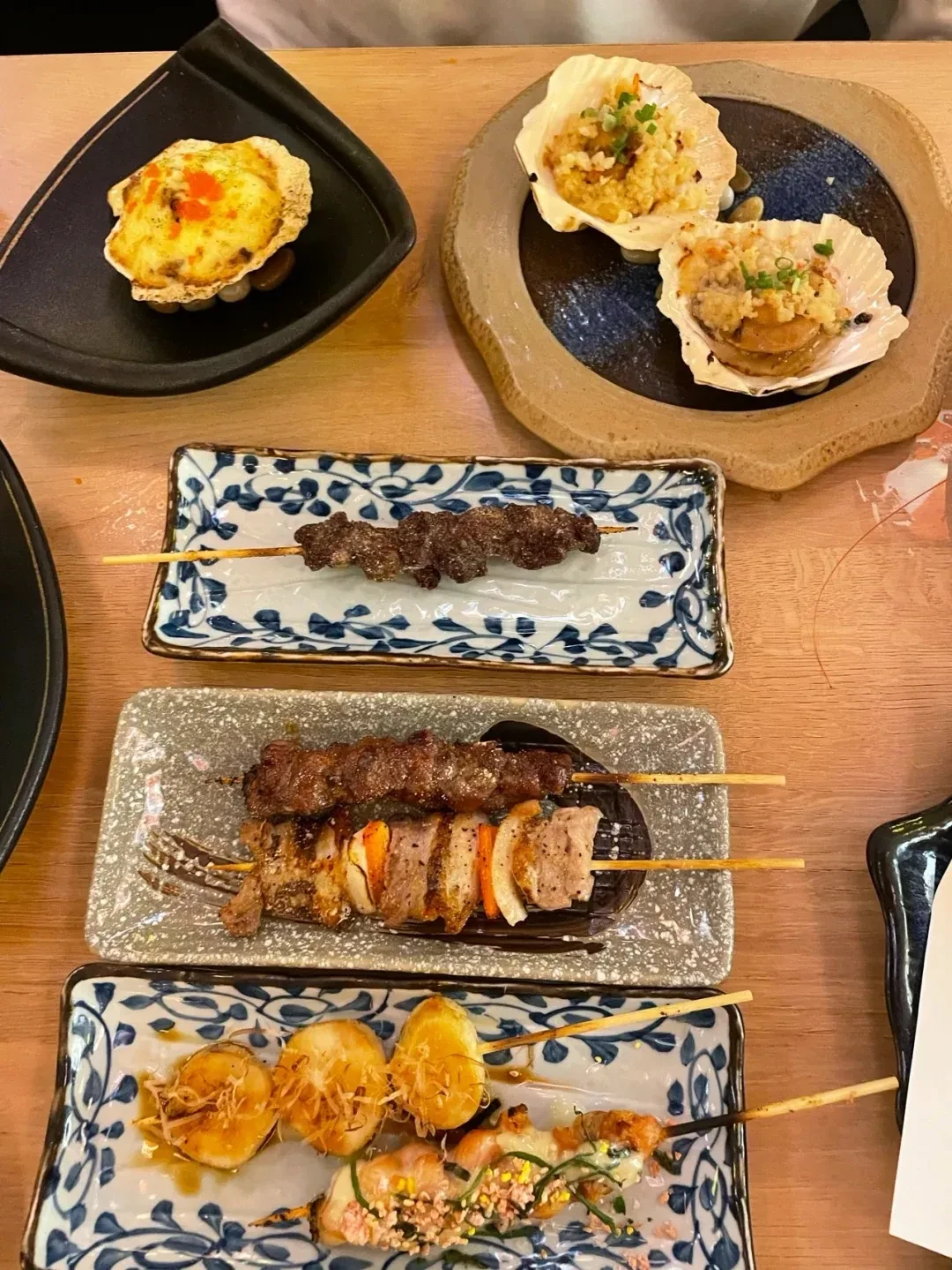 Barbecue Plate Rectangular Sushi Ceramic Plate