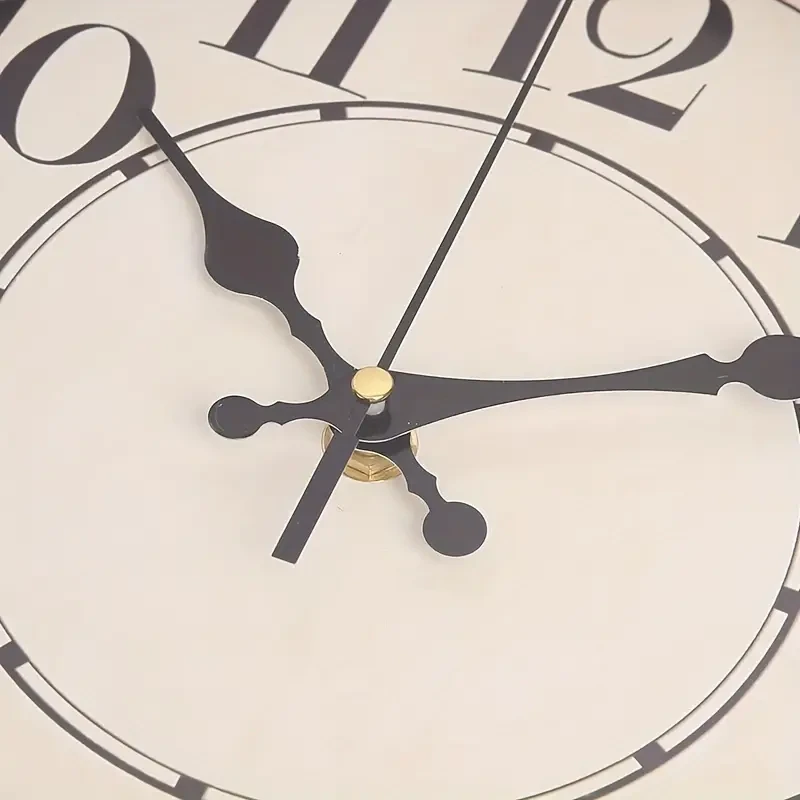 Elegant 29.97cm Vintage Bronze Wall Clock