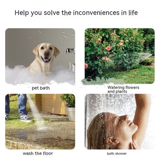 Pet Shower Nozzle Household Shower Dogs And Cats Cleaning Supplies