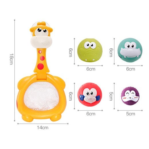 Fawn Fishing Fish Shooting Splashing Toys Pinch Call