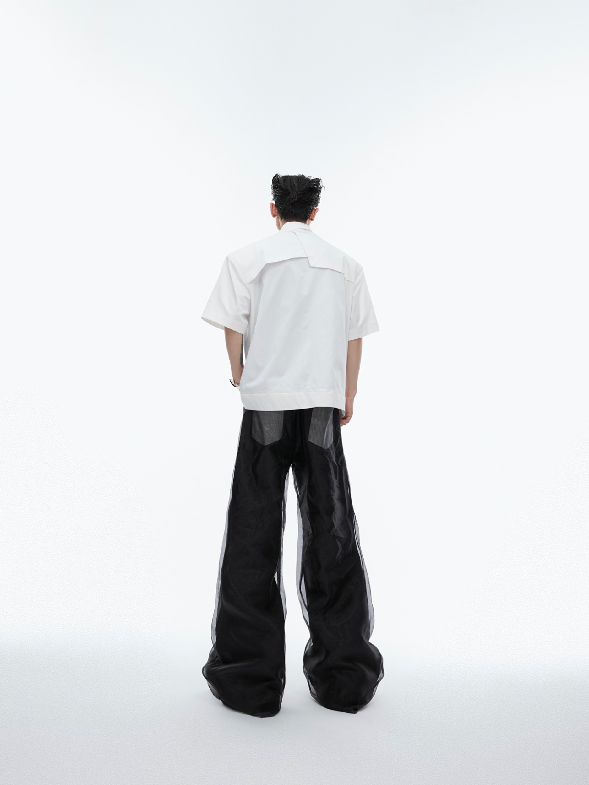 Double Layer Stitching Jacket Coat For Men