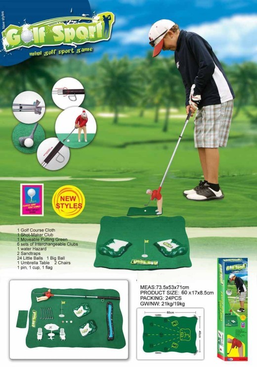 Children's golf club toy set