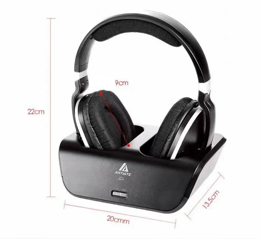 TV Wireless Headphones On-ear Bass Headphones