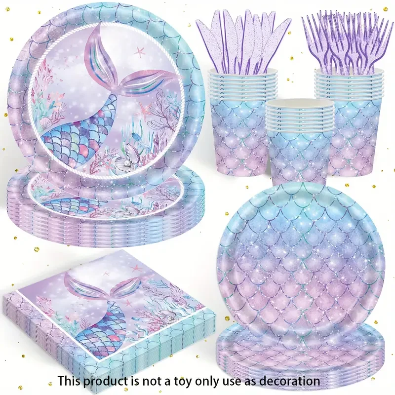 Mermaid Themed Party Supplies