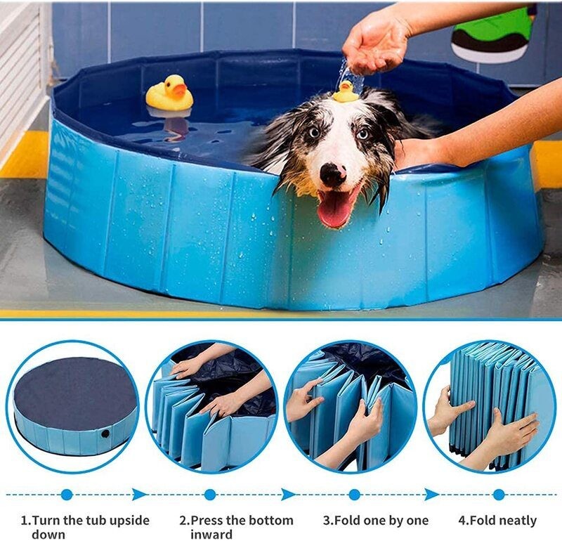 Dog Pet Swimming Pool