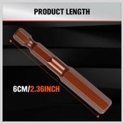 HORUSDY 23pcs Magnetic Hex Key Allen Drill Bit Set S2