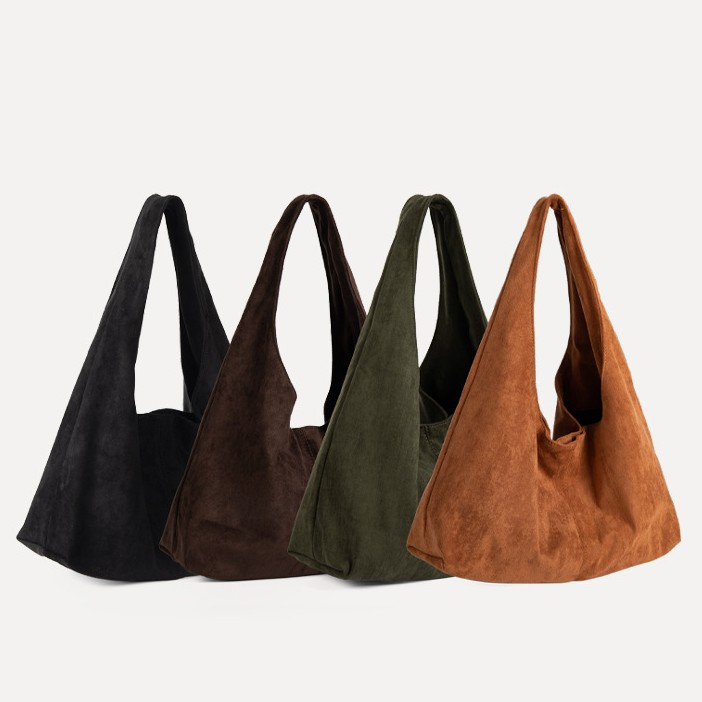 Niche Suede Tote Bag Large Capacity
