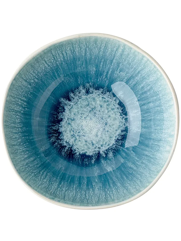 Meal Bowl Special-shaped Ceramics Salad Bowl