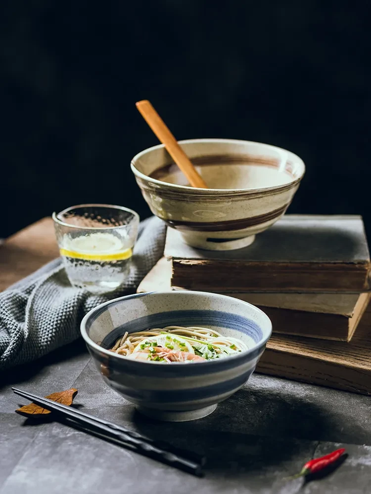 Ceramic Noddle Bowl Household Creative Tableware
