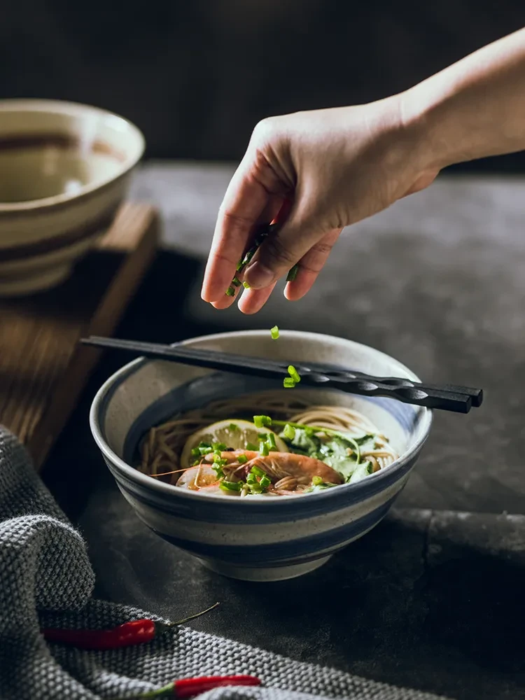 Ceramic Noddle Bowl Household Creative Tableware