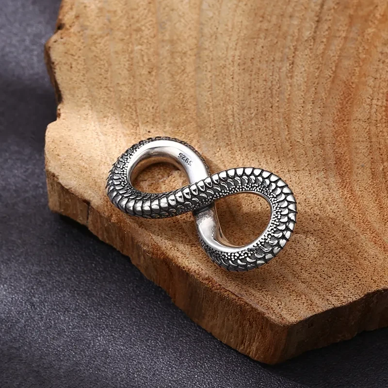 Sterling Silver Pendant Infinite Symbol