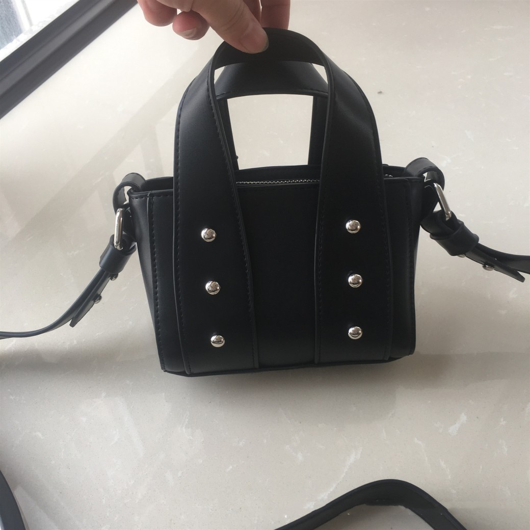 Rivet Mini Tote Shoulder Crossbody Bag