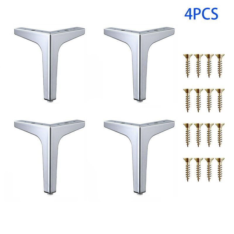 Metal Sofa Chair Table Furniture Legs 4pcs Set