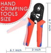 Crimping Pliers Terminals Set
