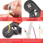 Crimping Pliers Terminals Set