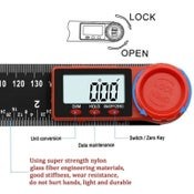 2 in 1 Electronic Digital Angle Finder Ruler