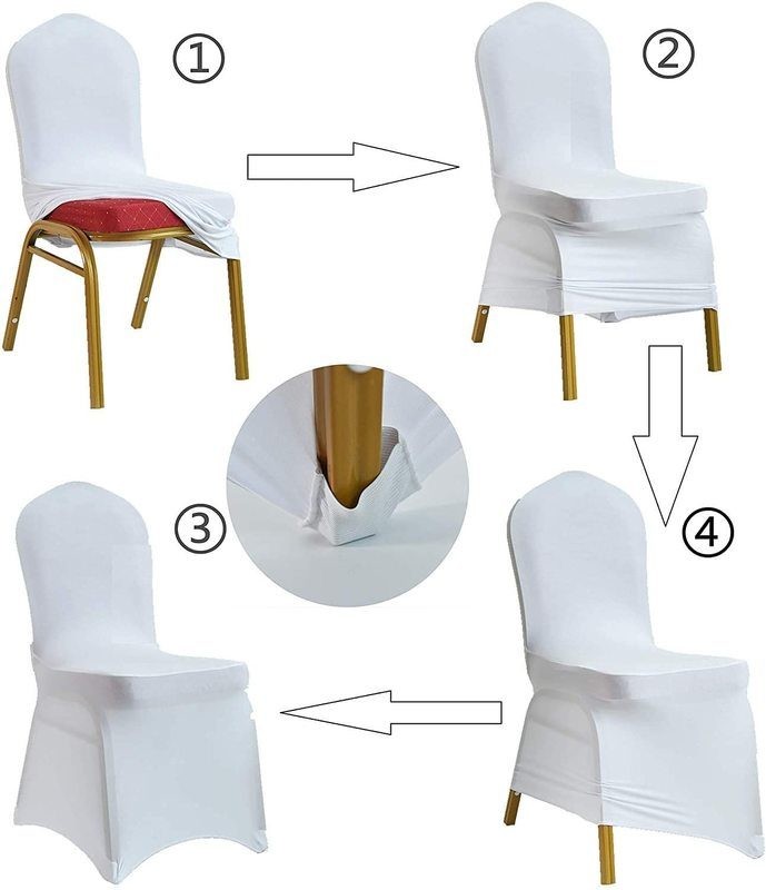 10pcs Wedding Chair Cover