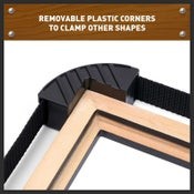 HORUSDY Adjustable Picture Frame Strap Rapid Corner Clamp