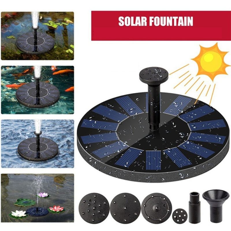 Solar Water Fountain