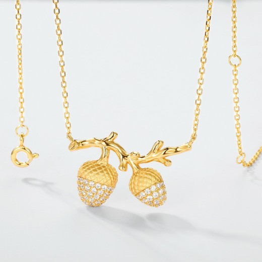 Fashion Personality Siberian Hazelnut Necklace