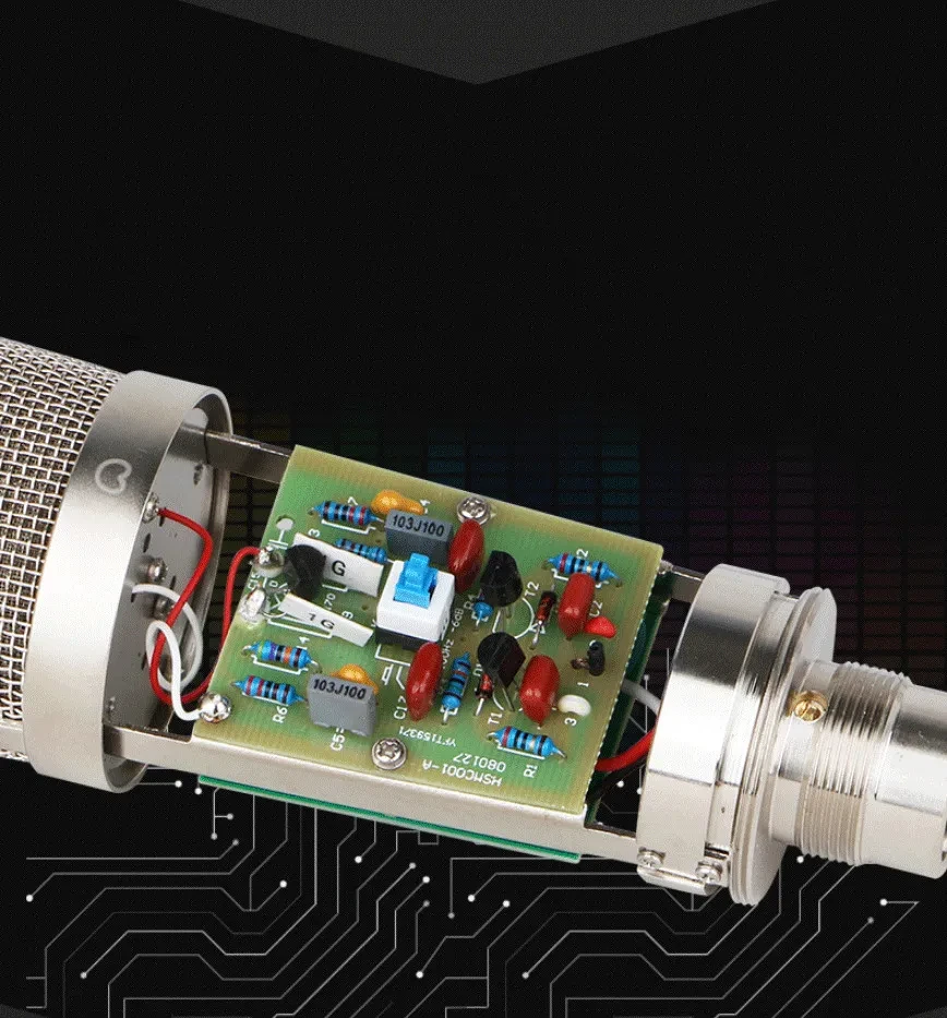 MC001 Professional Condenser Recording Game Desktop Anchor Microphone