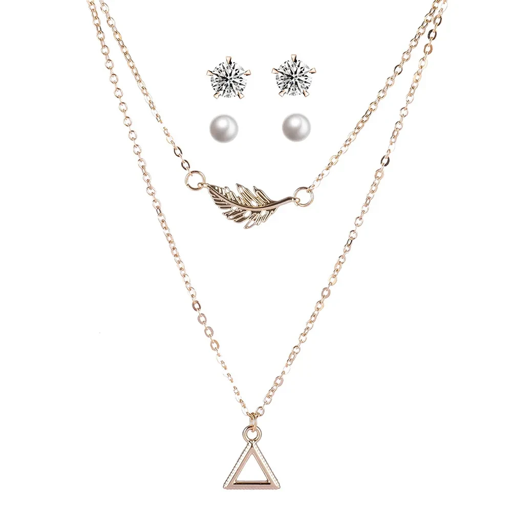Fashion Personality Alloy Pendant Set