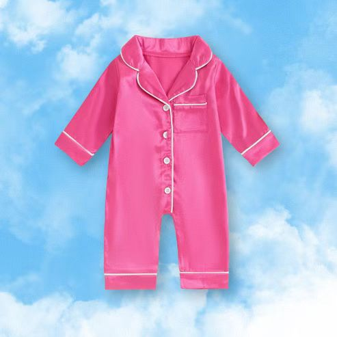Artificial Silk Homewear Satin Baby Ice Silk Pajamas