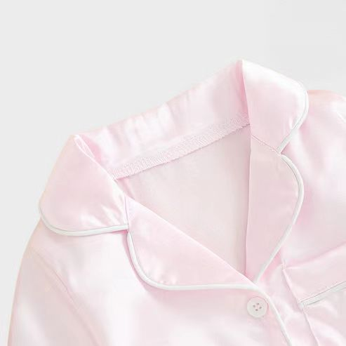Artificial Silk Homewear Satin Baby Ice Silk Pajamas