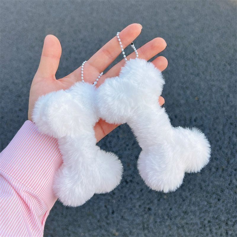 Ins Plush Bone Pendant Cutie Cute Creative Doll