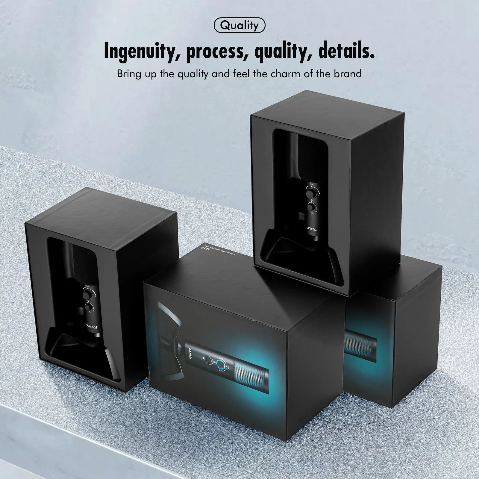 Q18 Two Directional, Recording Karaoke Condenser Microphone