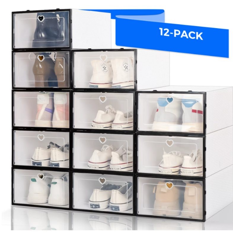 Shoe Storage Box Drawer Rack Cabinet