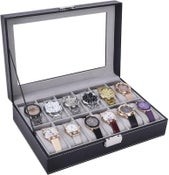 Watch Display Box 12 Slots