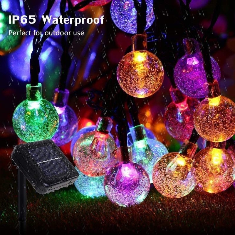 Outdoor Solar String Lights 50 Garden Lights