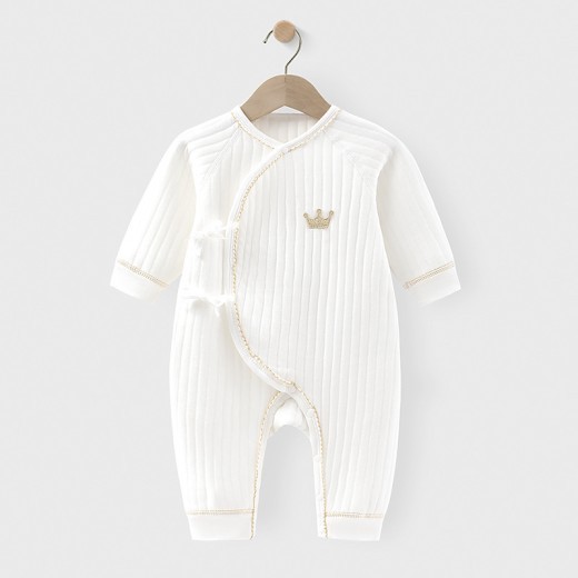 Infant Warm Butterfly Coat With Three Layers Of Thickened Cotton Clip