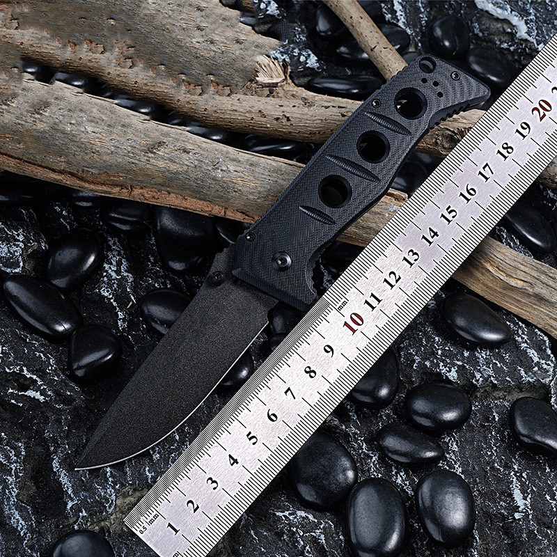 D2 Blade G10 Handle Outdoor A Folding Knife Portable Convenient With Back Splint Knives