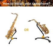 Saxophone Tripod Stand