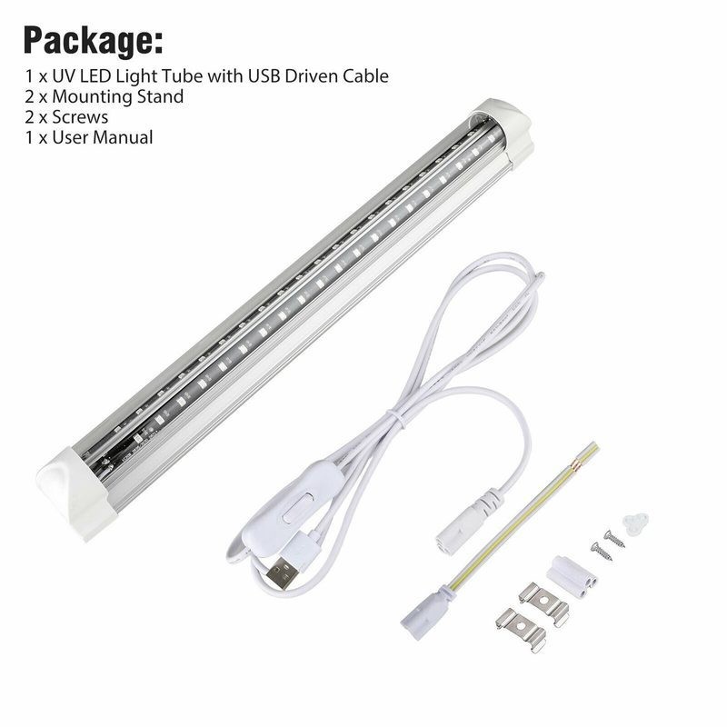 40 Led LED UV Ultraviolet Light Bar Club Party Blacklight Lamp