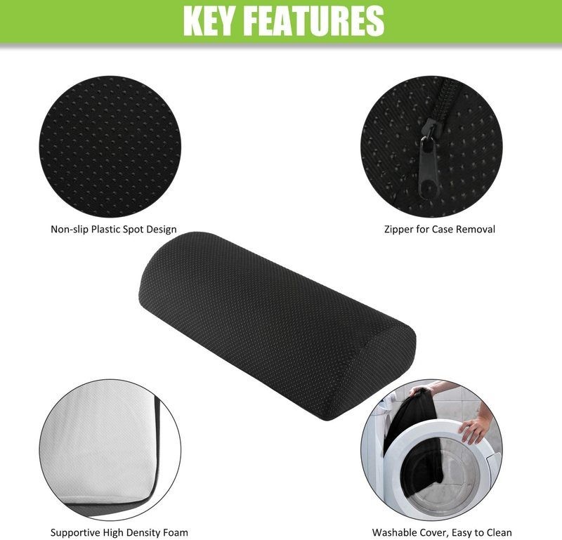 Under Desk Foot Rest Cushion Leg Knee Pillow