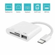 4 in 1 Lightning to USB SD Camera Card Reader Adapter