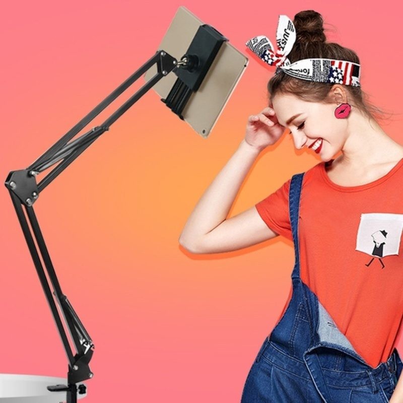 Tablet Mount Stand Phone Holder Lazy Bracket iPhone iPad