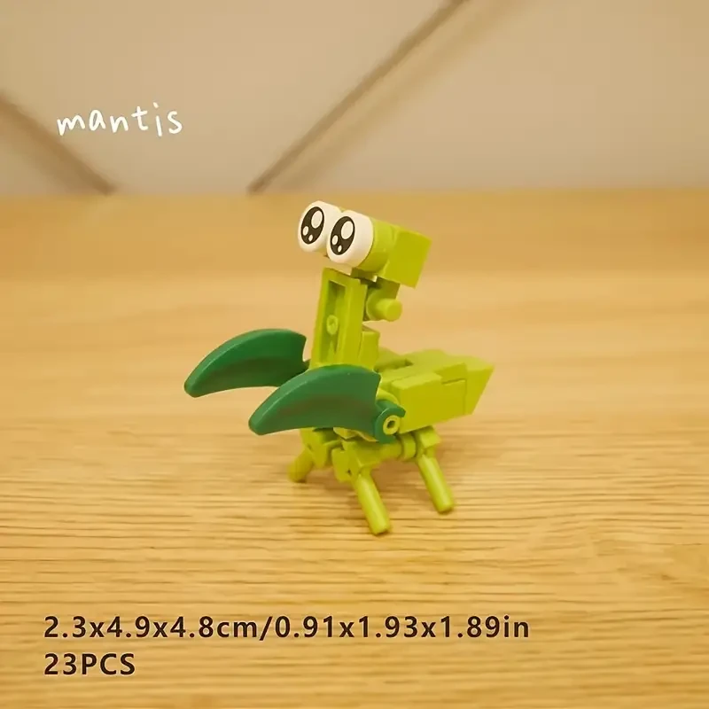 A Set of 10 Insect Building Blocks