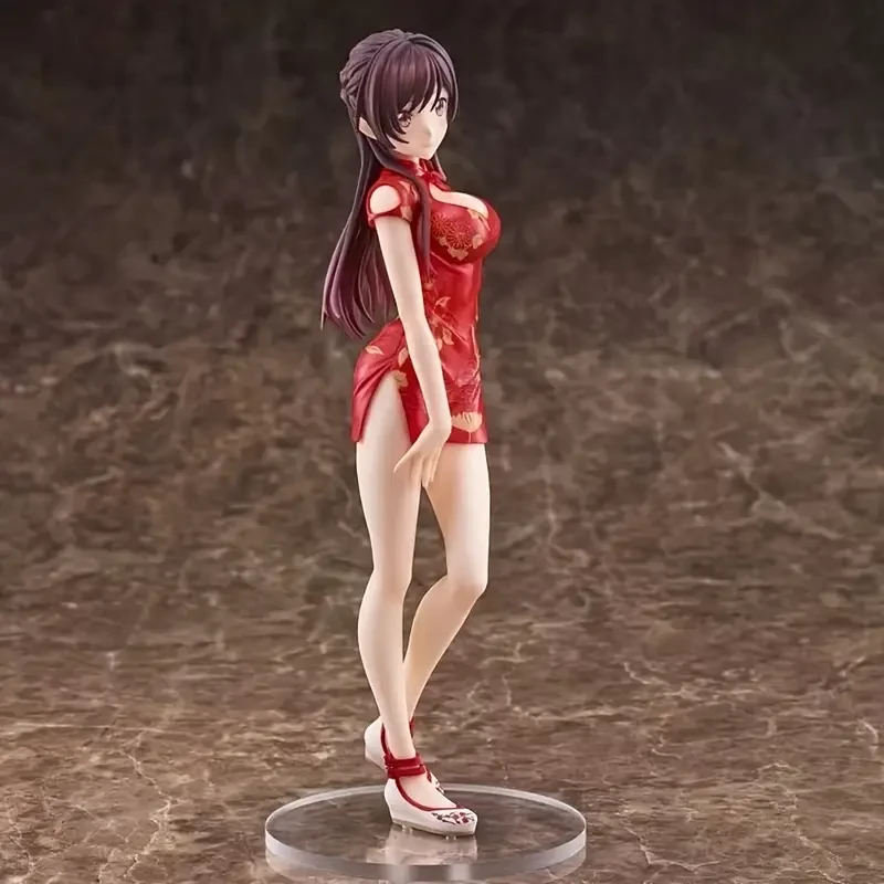 Red Anime Collectible Figurine - Traditional Chinese Style